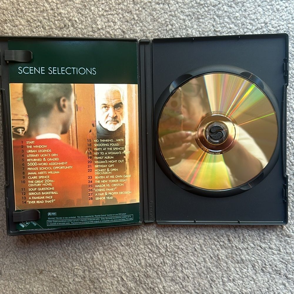 “Finding Forrester” DVD - Picture 4 of 5